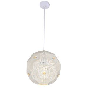 Závěsná stropní lampa 1X40W E27 bílá EUPHORIA obraz