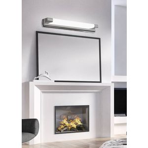 Nástěnná koupelnová lampa nad zrcadlem, chrom, LED pásek 5W Mia obraz