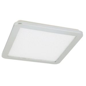 Minimalistické stropní svítidlo NEXIT do koupelny - stříbrný chrom 30 cm - stropní svítidlo se stmíváním LED 3000K 18W IP44 obraz