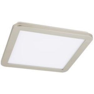 Minimalistické stropní svítidlo NEXIT do koupelny – saténově stříbrné 30 cm – stmívatelné stropní svítidlo LED 3000K 18W IP44 obraz