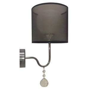 Nástěnná lampa černá 1xE27 30cm BRAVA obraz