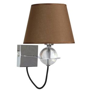 Nástěnná lampa 1X40W E14 hnědá TESORO obraz