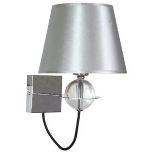 Nástěnná lampa 1X40W E14 stříbrná TESORO obraz