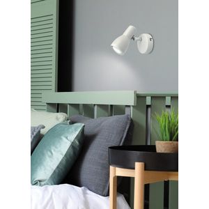 Nástěnná lampa 1X40W E14 bílá matná PICARDO obraz