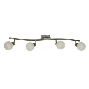 Nástěnná lampa 4X40W G9 saténová/chromová ALABASTER obraz