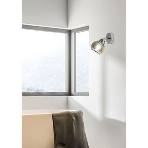 Nástěnná lampa 1X10W E14 chrom FORT obraz
