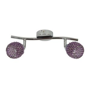 Nástěnná lampa 2X40W G9 fialová ČIŘÁ obraz