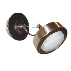 Nástěnná lampa Earth GX53 Energo saténová/wenge obraz
