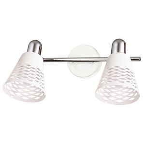 Nástěnná lampa 2x40W E14 Discovery bílá obraz