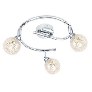 Spirálová stropní lampa 3X4W LED G9 chrom KALEIDOSCOPE obraz