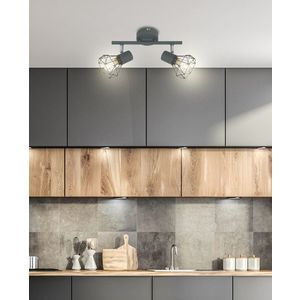 Nástěnná lampa Verve, pásková, E14, matně šedá obraz