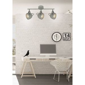 Nástěnná lampa 3X50W GU10 betonově šedá PENT obraz