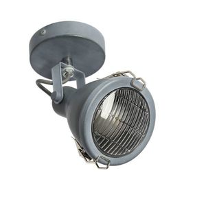 Nástěnná lampa Crodo E14 šedá obraz
