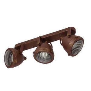 Stropní svítidlo rezavý pásek 3x40W GU10 Frodo obraz