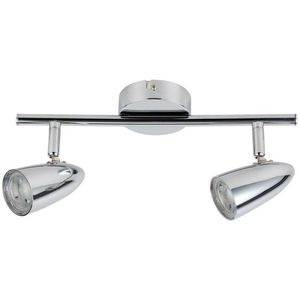 Nástěnná lampa s LED páskou 2x4W chrom LIBERTY obraz