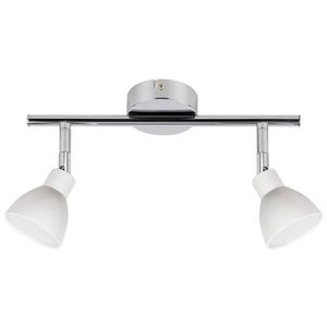 LED nástěnná lampa 2x5W COB ROY STRIP BÍLÁ obraz