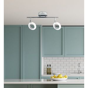 Nástěnná lampa Aurelion LED pásek chrom 3000K obraz