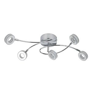LED stropní svítidlo 5x5W VINOLA CHROME 3000K obraz