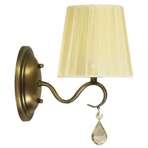 Patinovaná nástěnná lampa 1x40W E14 Fiesta obraz