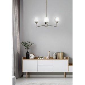 Závěsná stropní lampa 3X40W G9 matný nikl TOGO obraz