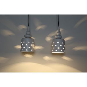 Stropní lampa Hamp E27 bílá obraz