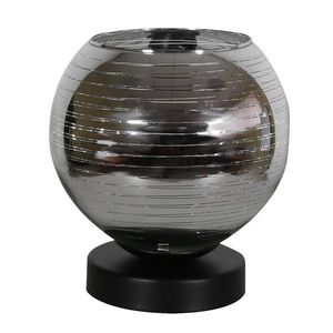 Stolní lampa, kancelářská, noční, chromová, Trio E27 obraz