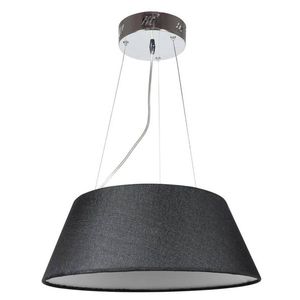 Stropní lampa Gusto kulatá 19W LED černá obraz