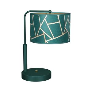 Stolní lampa ZIGGY 1xE27/60W/230V zelená/zlatá obraz