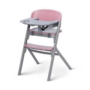 Kinderkraft KINDERKRAFT SELECT - Dětská jídelní židle 3v1 LIVY Premium Aster pink obraz