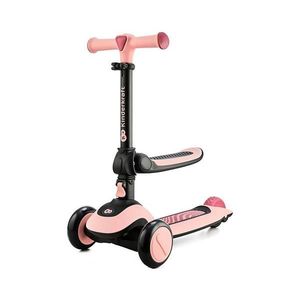 Kinderkraft KINDERKRAFT - Dětská koloběžka 2v1 HALLEY Rose pink obraz