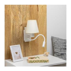 Brilagi Brilagi - LED Nástěnná lampa NUBILA 1xE27/25W/230V + LED/3W bílá/krémová obraz