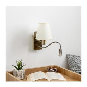Brilagi Brilagi - LED Nástěnná lampa NUBILA 1xE27/25W/230V + LED/3W mosaz/krémová obraz