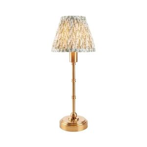 Endon Endon 114800 - LED Stm. nabíjecí stolní lampa BURLEY LED/1, 5W/5V mosaz/zelená obraz