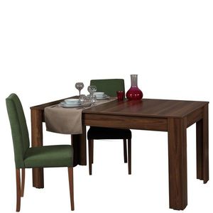 Hanah Home Jídelní rozkládací stůl Bois 150/170 cm ořech obraz