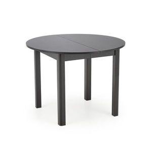 HALMAR Jídelní rozkládací stůl RINGO 102/142 cm černý obraz