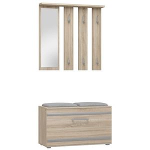 TP Living Předsíňová stěna OPAL II dub obraz