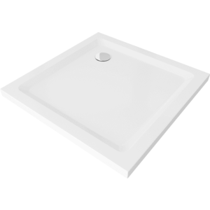 Sprchová vanička MEXEN SLIM 80x80 cm + sifón bílá obraz