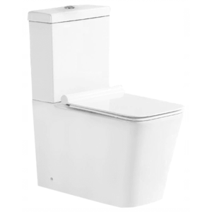 Volně stojící WC mísa MEXEN CUBE bílá obraz