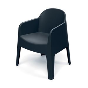 Prosperplast Zahradní židle s područkami MILANES 68x60x80, 5 cm šedá obraz