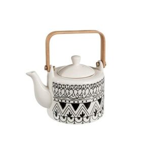 Konvička na čaj Mono Boho - 17*12*12cm 84070 obraz