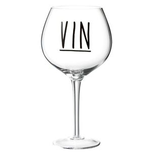 Sklenička na víno VIN - Ø 10*21 cm 84468 obraz