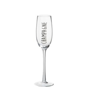 Sklenička na sekt Champagne - Ø 7*25 cm 84470 obraz