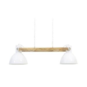 Závěsné světlo Elay 2 lampy bílé - 110*30*30 cm 3096426 obraz