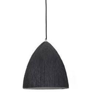 Šedé závěsné keramické světlo Areka - Ø 30*34 cm 2918674 obraz