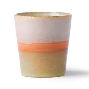 Barevný retro hrnek na kávu Mars - Ø 7, 5*8cm ACE6903 obraz