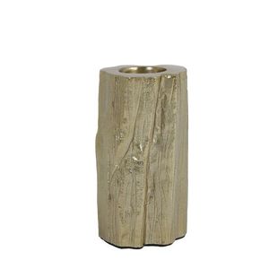 Zlatý kovový svícen Tocon S - 9*8*16 cm 7718485 obraz