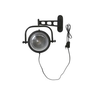 Černá retro nástěnná lampa s patinou Factory - 43*17*33cm/ E27/ 40W 71383-24 obraz
