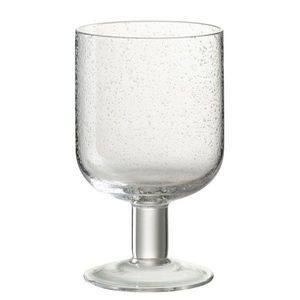 Sklenička na noze s bublinkami Louise - Ø8*13cm / 360ml 30623 obraz