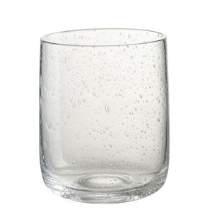 Sklenička na vodu s bublinkami Louise - Ø7*9cm / 310ml 30622 obraz