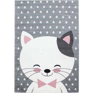 Růžovo-šedý dětský koberec 80x150 cm Kids – Ayyildiz Carpets obraz